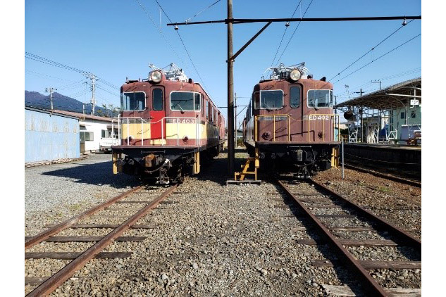 岳南電車は岳南富士岡駅構内に「電気機関車公園（仮称）」を8月21日にオープンする