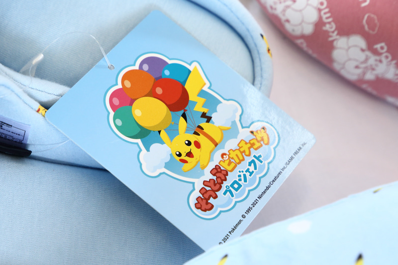さまざまな「そらとぶピカチュウプロジェクト」オリジナル商品