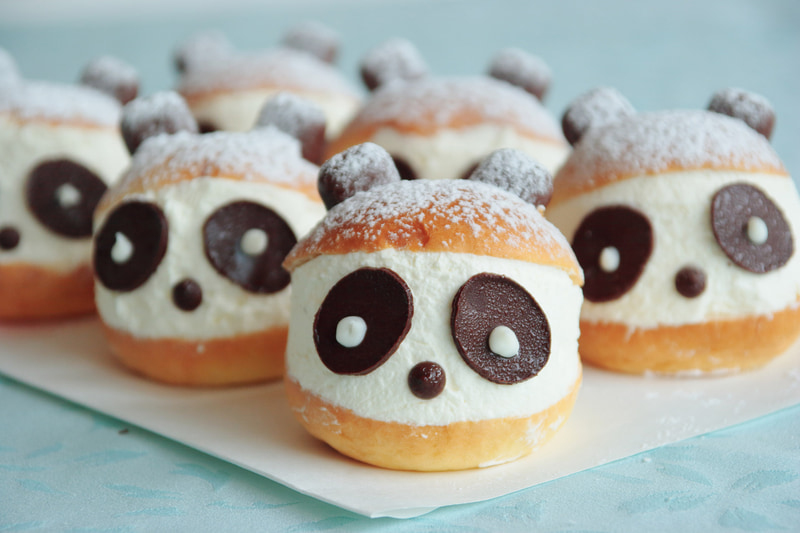 白良荘グランドホテルは「パンダのマリトッツォ～和歌山県産のフルーツコンポート入り～」を7月17日～8月31日に販売する