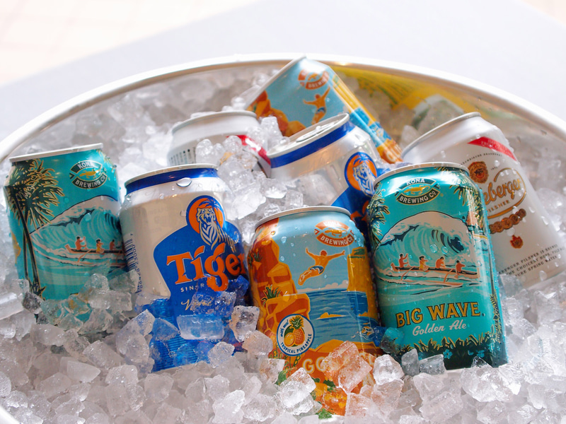 マリンリゾートで有名な各国のビール
