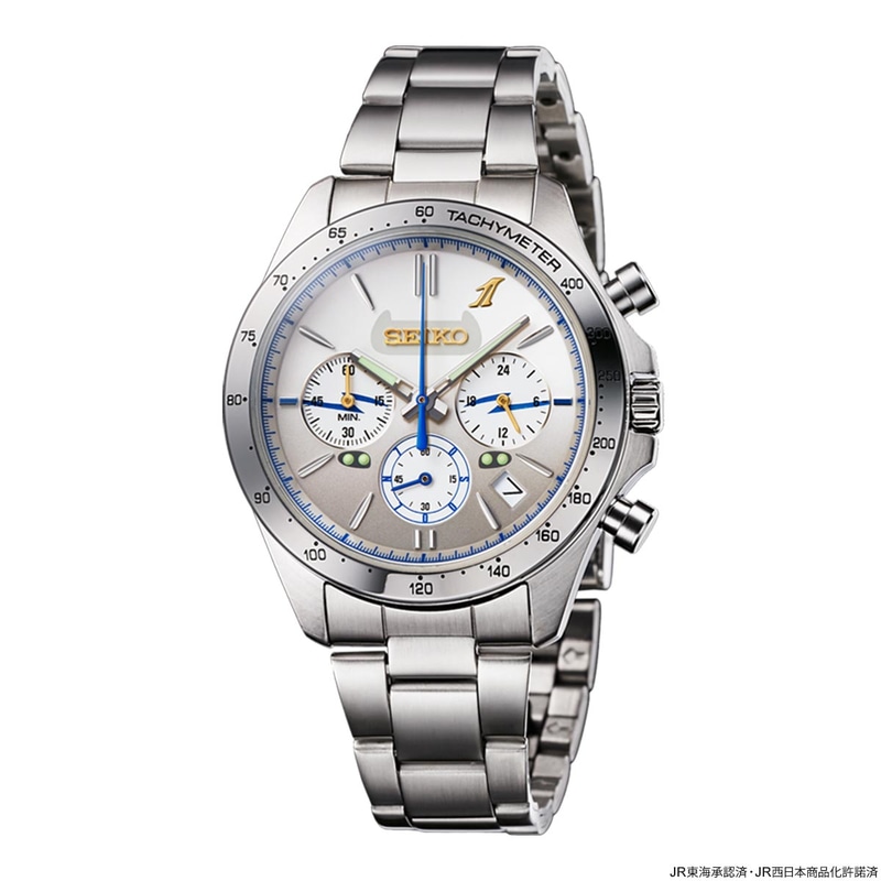 ホワイトを基調に、ブルーを差し色に効かせたデザイン