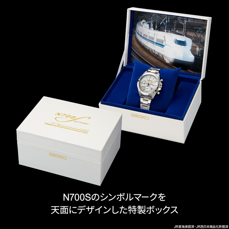 特製ボックスの内側にはN700Sのフォトカードがセットされている