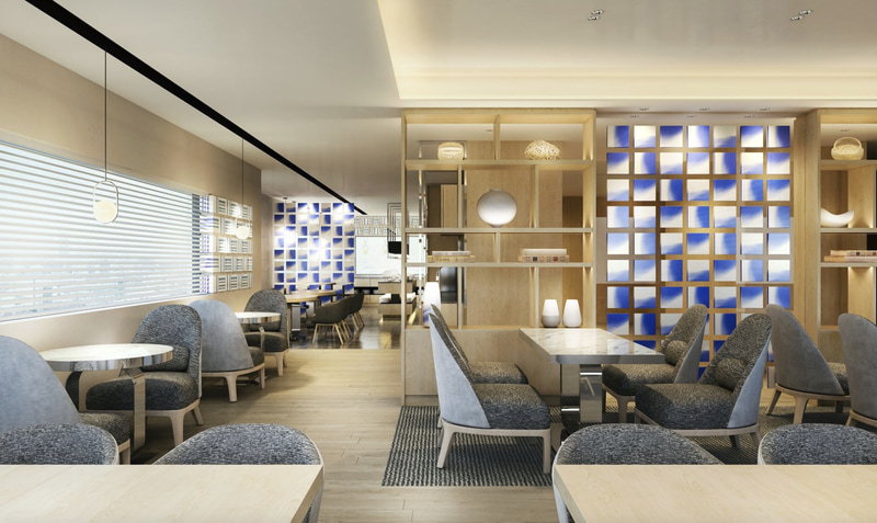 レストラン、フィットネスジム、温浴施設、バンケット、チャペルなどを有する