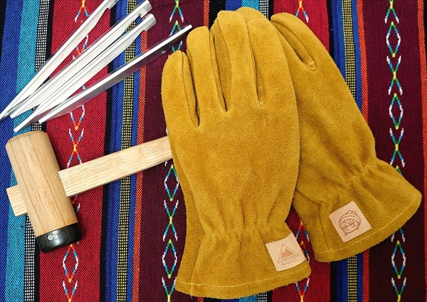 牛革製レザーキャンプグローブの予約受付を開始