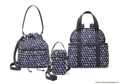 レスポートサックから Peanuts コラボ新作 スヌーピーと仲間たちに加え猫のファーロン 友達のウサギも トラベル Watch