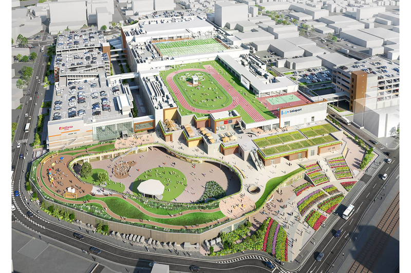 福岡市青果市場跡地の商業施設名が「三井ショッピングパーク ららぽーと福岡」に決定。キッザニア、おもちゃ美術館とともに九州初進出となる