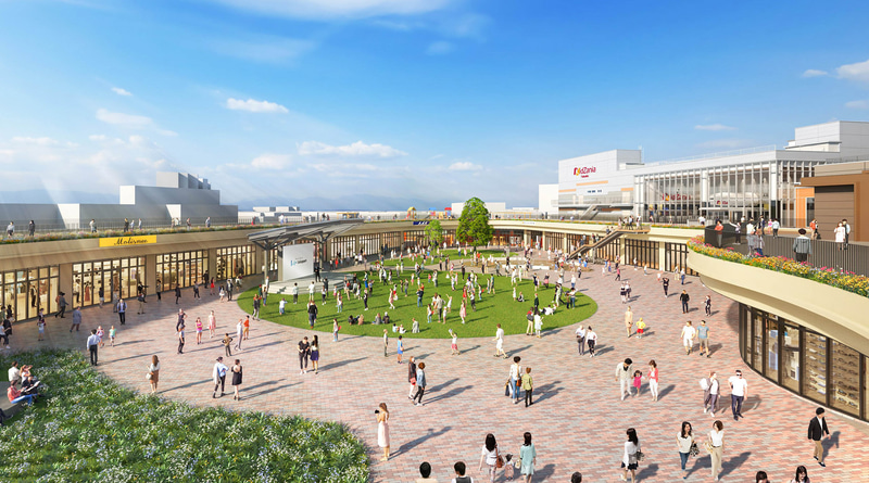 「ららぽーと福岡」広場イメージ