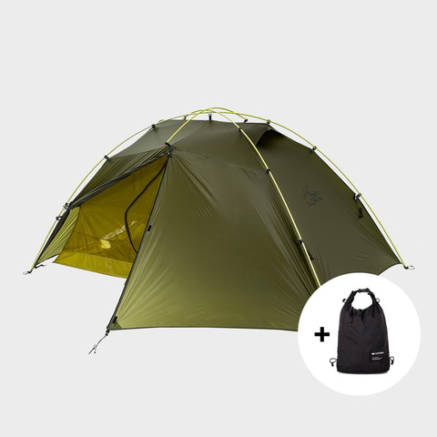 ZEROGRAM、軽量ダブルウォールテント「ALL NEW El Chalten Pro」。1.5