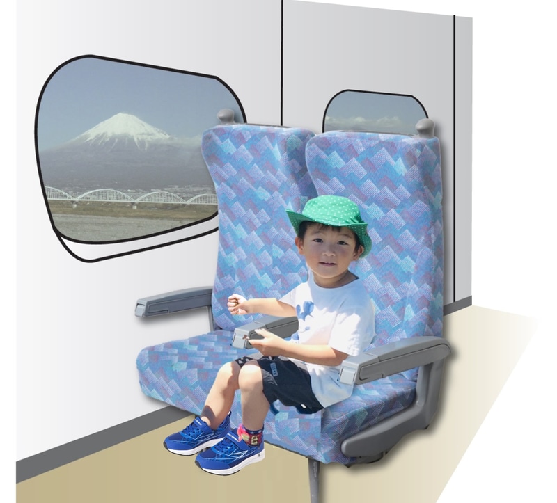 700系の座席が「フォトスポット」として登場