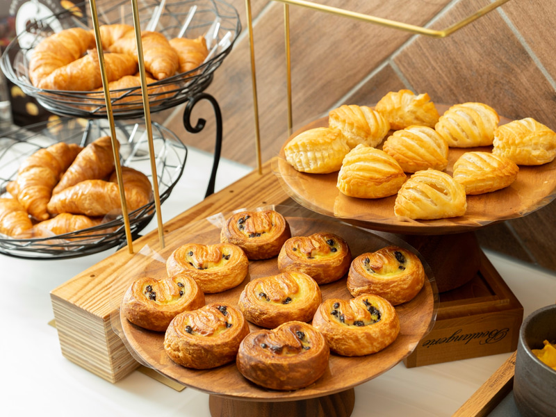 朝食ビュッフェ