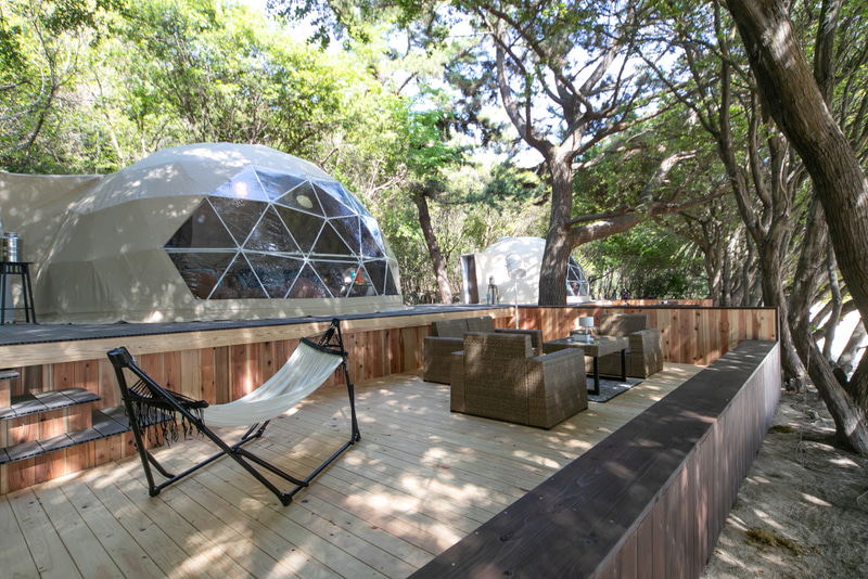 ドームテント（外観）