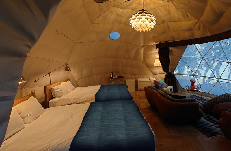 ドームテント（内部）