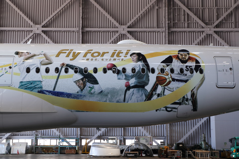 JAL、金色に輝くA350特別塗装機！ みんなのJAL2020ジェット3号機が就航