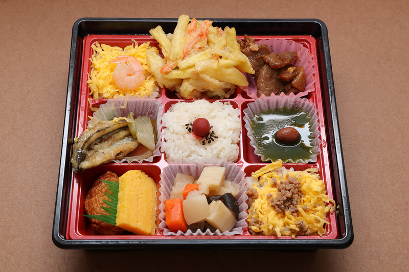 ご飯、おかず、ともに種類が豊富です