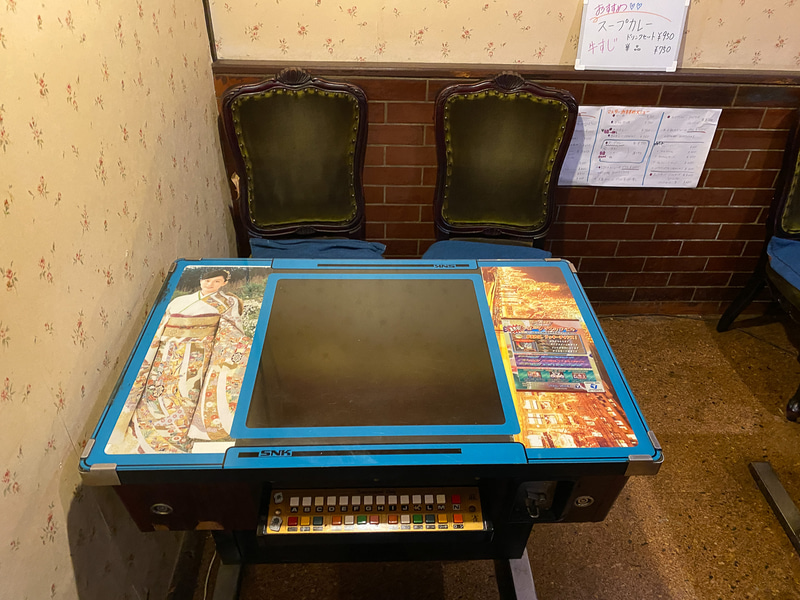 レトロな店内に、令和だということを忘れそう