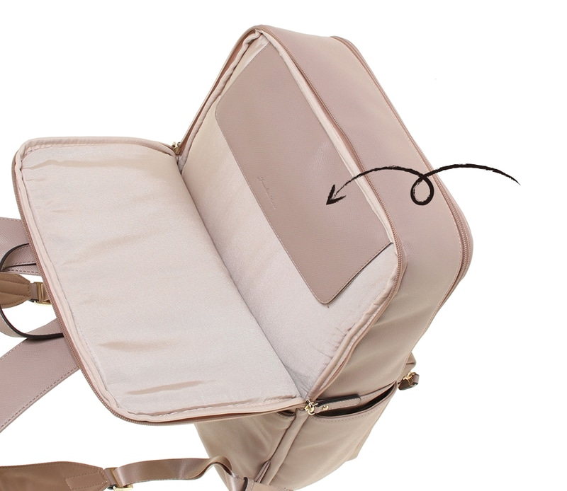 雨が浸入するのを防ぐためのレインフラップ