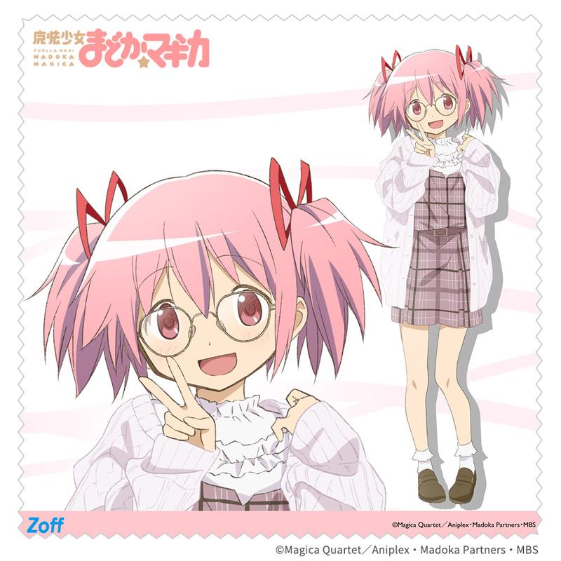 各キャラクターのメガネ拭きを用意した