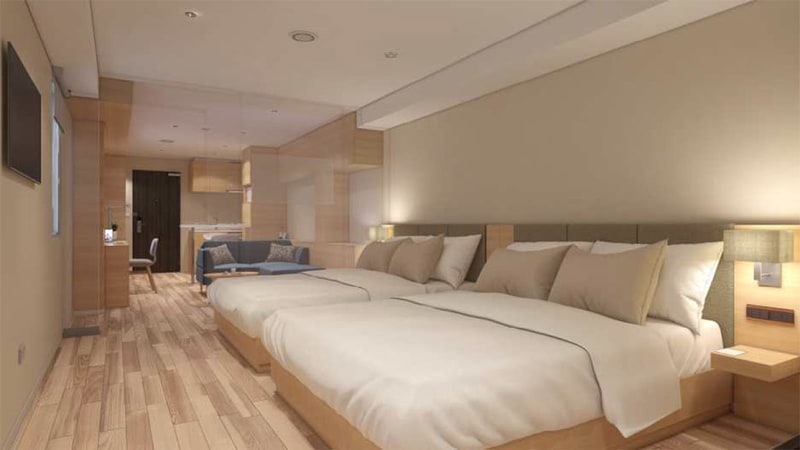 エグゼクティブ（滞在型）ベッドルーム