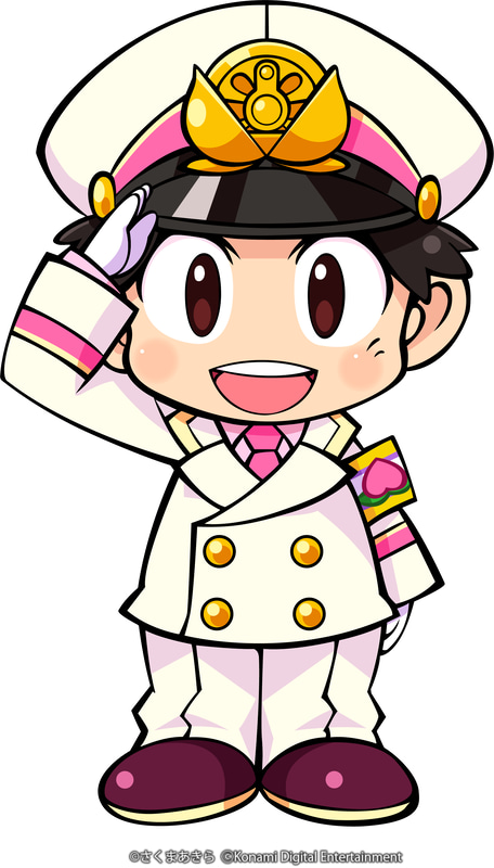 「桃鉄」のキャラクター「桃太郎」とグリーティングできる