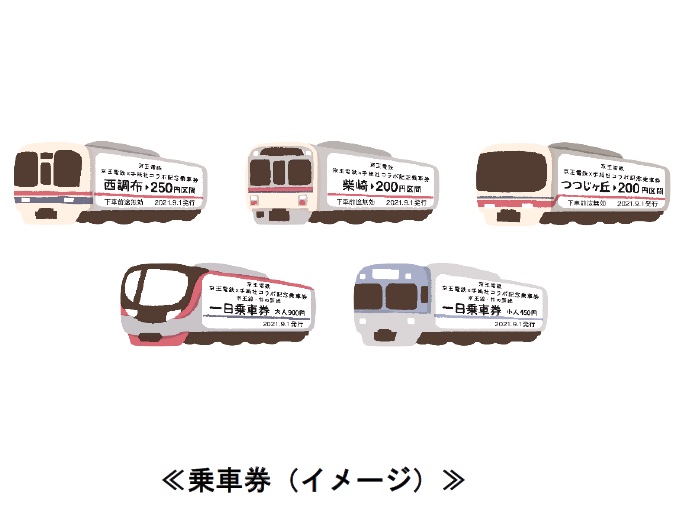 京王電鉄は手紙社とのコラボ記念乗車券を発売する