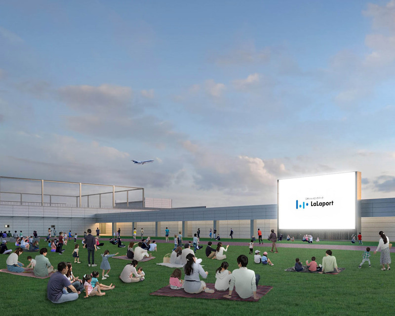 「スポーツパーク」パブリックビューイングのイメージ