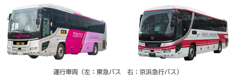 東急バスと京浜急行バスが「センター南駅・センター北駅～羽田空港線」と「新横浜プリンスホテル・新横浜駅～羽田空港線」を統合する
