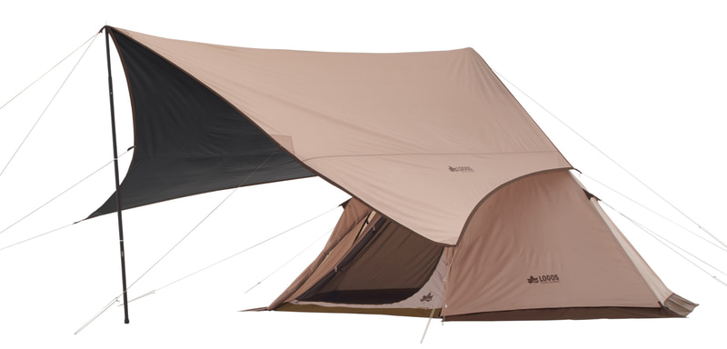別売りの「トラッドソーラー Tepee ブリッジヘキサタープ-BA」と組み合わせ可能