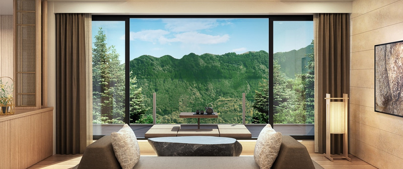 ヒューリックふふは、「ふふ 箱根」を2022年1月26日に開業する