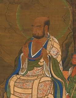 羅漢「十六羅漢像のうち 第七迦哩迦尊者（室町時代）」