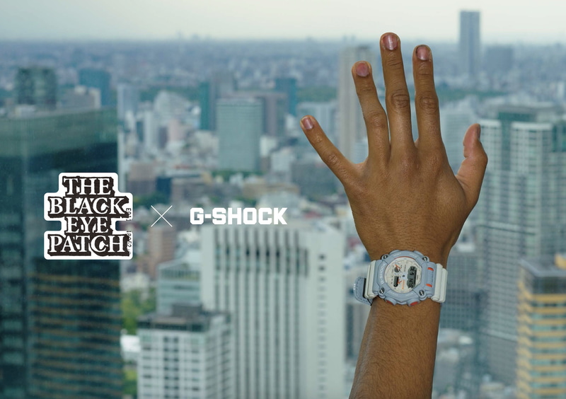 G-SHOCKからBlackEyePatchとのコラボモデルを発売する