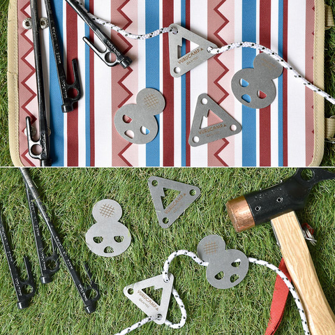 ゆるキャン 志摩リン形の自在金具 テントやタープの張り調節に トラベル Watch