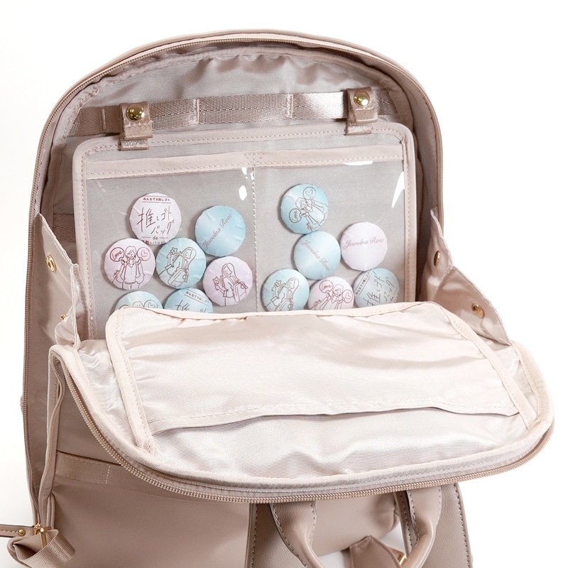 両面クリアポケットにブロマイドやアクスタを入れて観賞することも可能