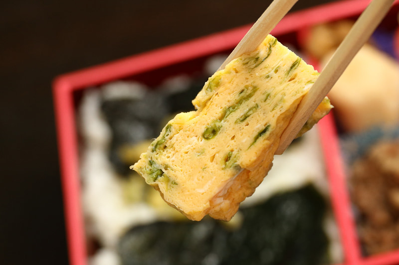 あおさ入り玉子焼き