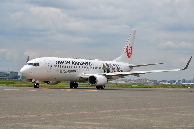 初便は羽田～奄美大島線のJL659便（写真提供：日本航空）