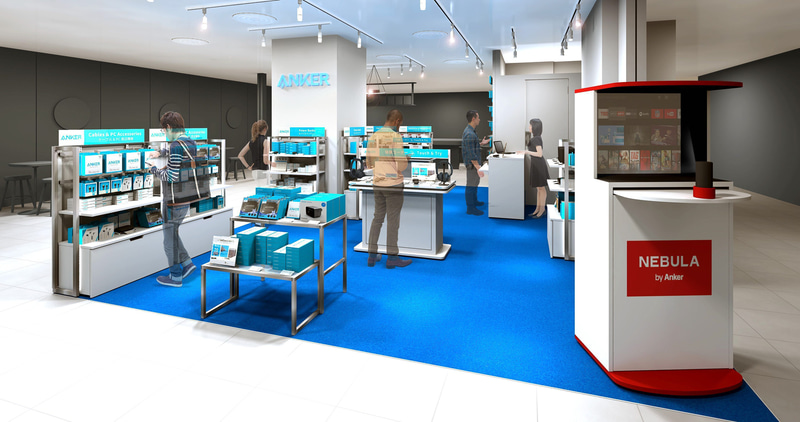 「Anker Store 渋谷パルコ」が9月10日に開業する