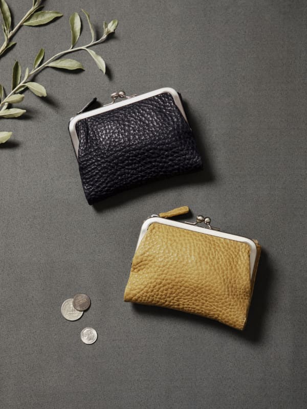 がま口ポケット財布