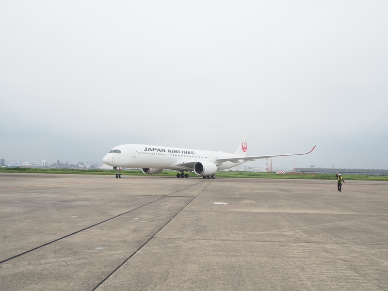 登録記号は「JA11XJ」（写真提供：日本航空）