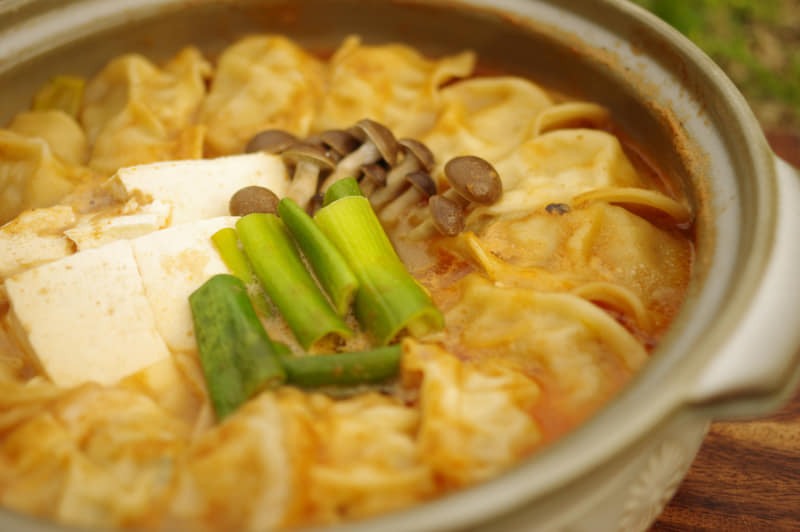 坦々餃子鍋