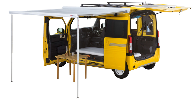 「N-VAN 車中泊仕様」