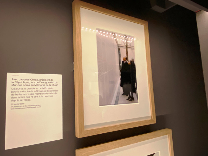 ジャック・シラクと記念館を訪れたときの様子