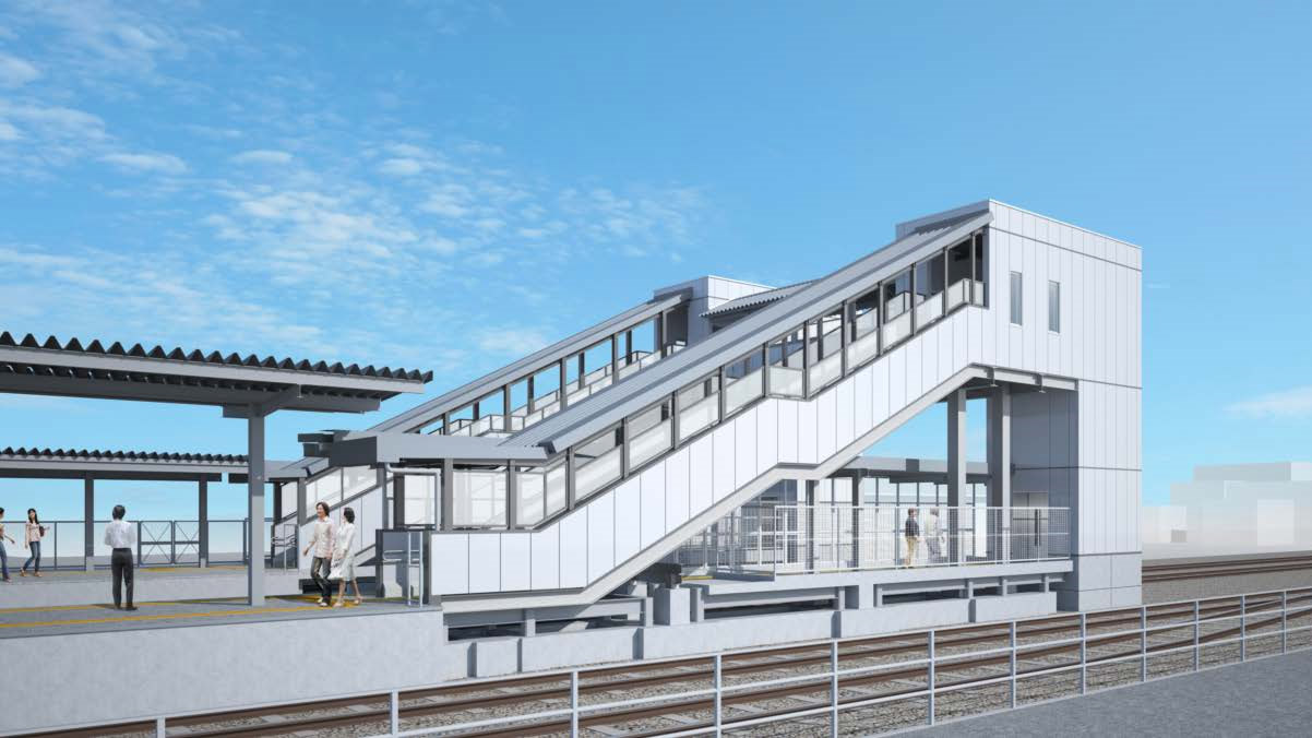 駅舎反対側からのイメージ