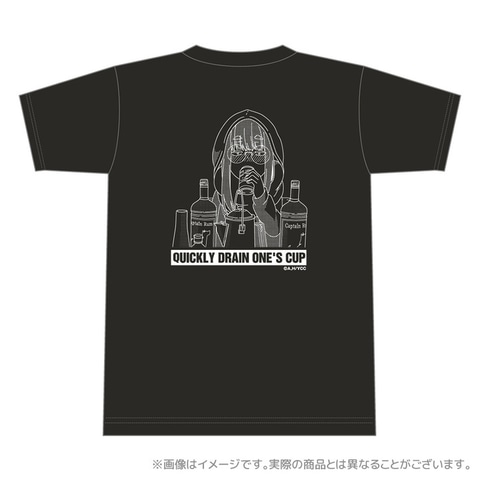 ゆるキャン△「グビ姉」がテーマの晩酌シリーズ、Tシャツ/ガラス