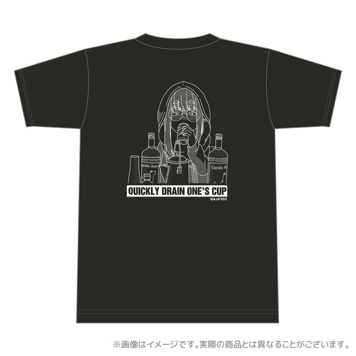 ゆるキャン△グビ姉の晩酌Tシャツ