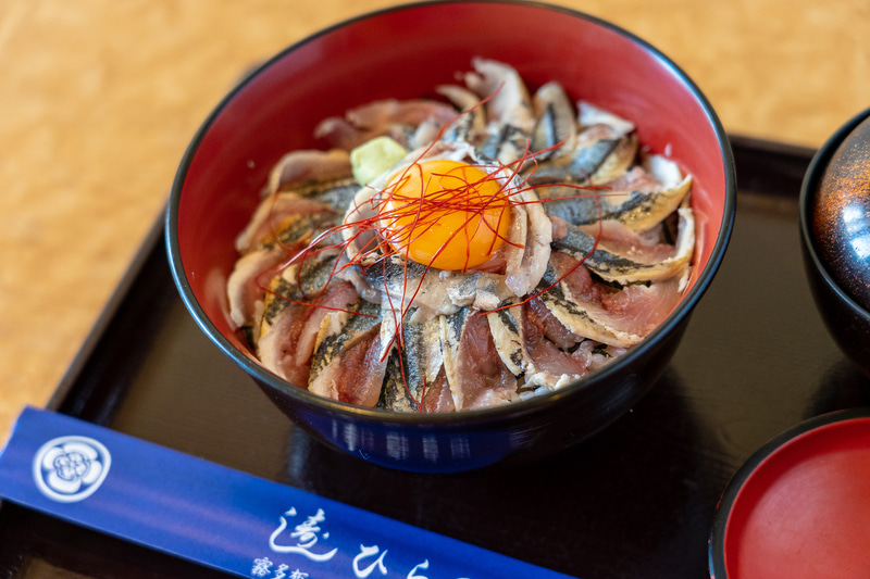 数量限定のさんま丼（1650円）