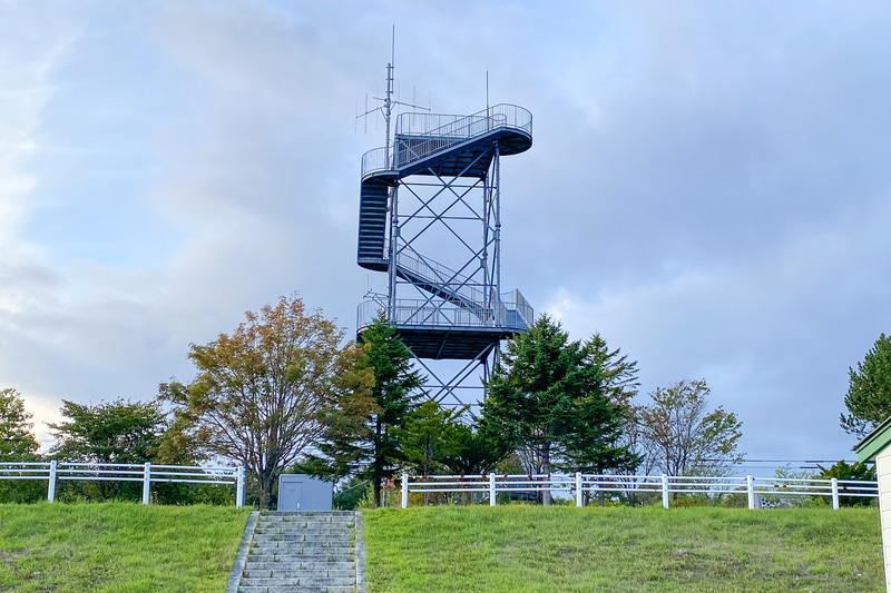 国道44号沿いにある茶内酪農展望台