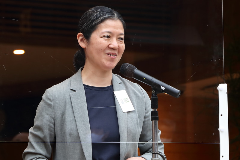 商品説明を行なった株式会社アールシーコア BI企画室責任者 工藤美佳氏