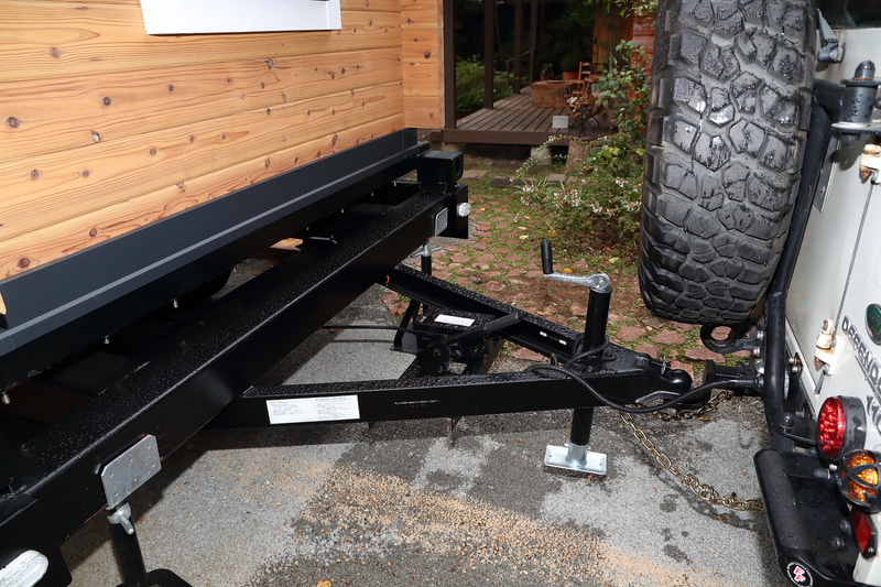 牽引車との連結部