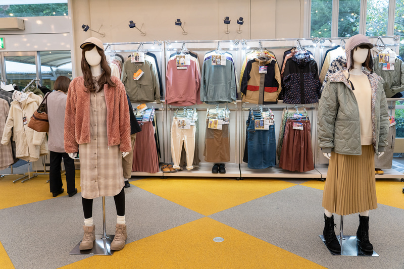 「#ワークマン女子」のコーナー