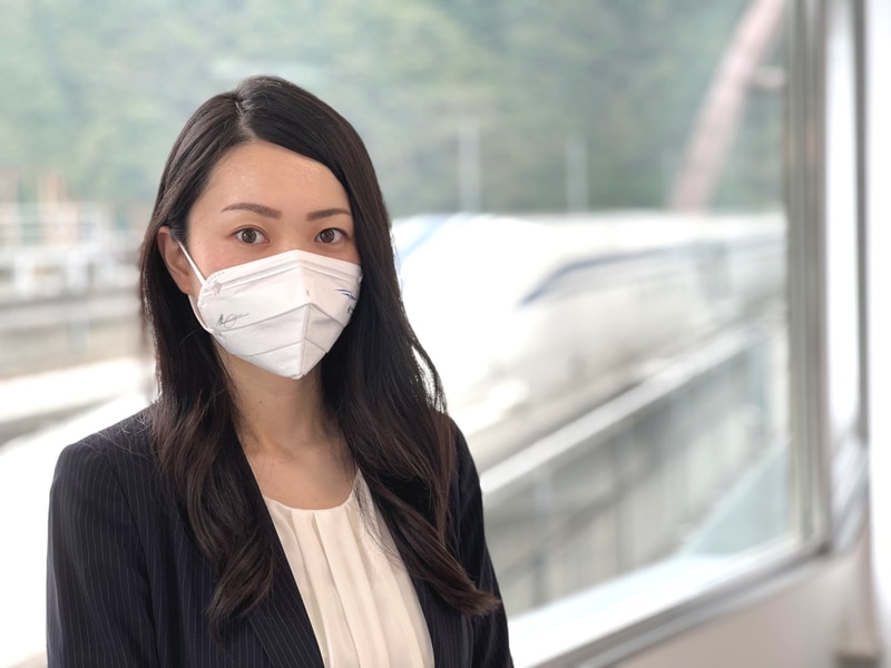 超電導リニアのロゴ等をあしらったオリジナルデザインのマスクを発売