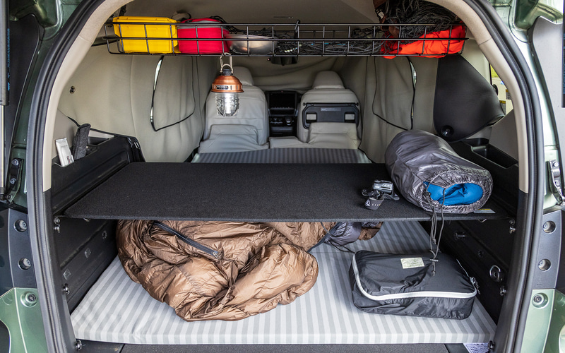 実際の就寝時のイメージ。快適に過ごせそう